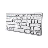 Trust 24651 teclado Universal Bluetooth QWERTY Inglés de EE. UU. Plata