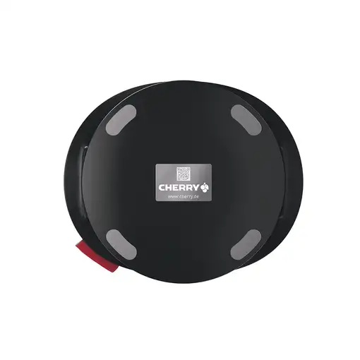CHERRY SLIDEPAD ERGO descansa muñecas Negro