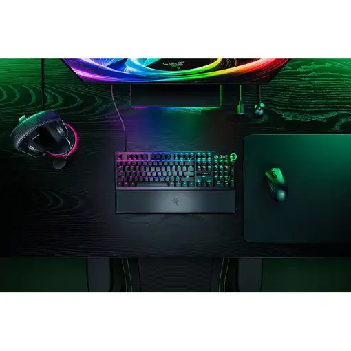 Razer Huntsman V3 Pro 8KHz teclado Juego USB QWERTY Alemán Negro