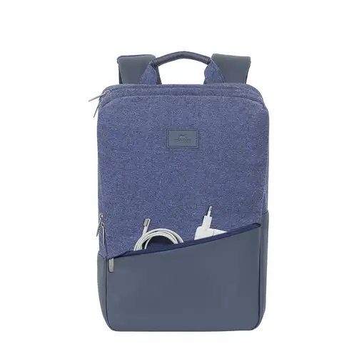 Rivacase 7960 39,6 cm (15.6") Funda tipo mochila Azul