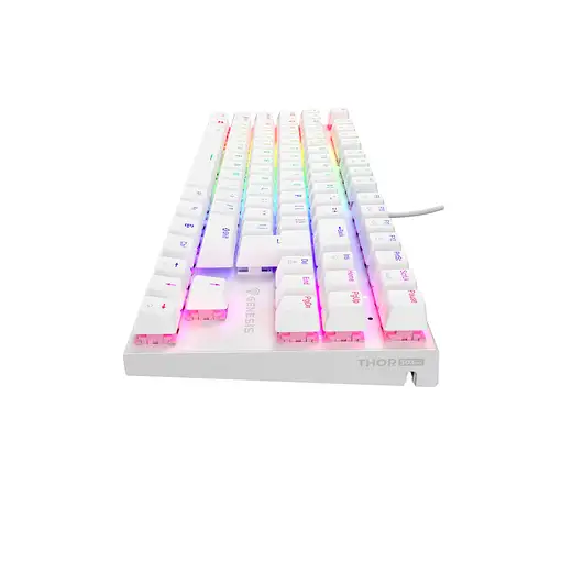 GENESIS Thor 303 TKL teclado Juego USB QWERTY Internacional de EE.UU. Blanco