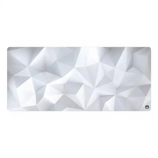 ENDORFY Crystal Onyx White XL Alfombrilla de ratón para juegos Negro, Blanco