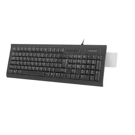 NATEC MORAY teclado Hogar / Oficina USB QWERTY Internacional de EE.UU. Negro