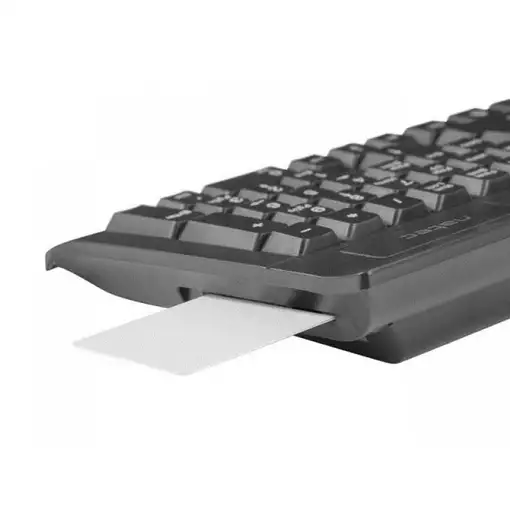 NATEC MORAY teclado Hogar / Oficina USB QWERTY Internacional de EE.UU. Negro