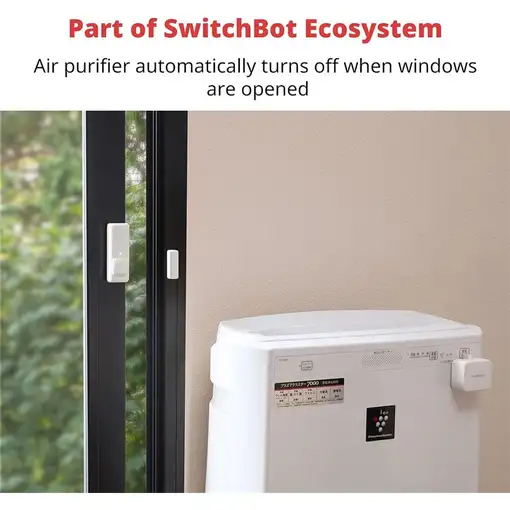 SwitchBot W1201500 sensor de puerta / ventana Inalámbrico Puerta/ventana Blanco