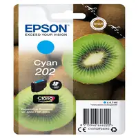 Epson Kiwi Singlepack Cyan 202 Claria Premium Ink