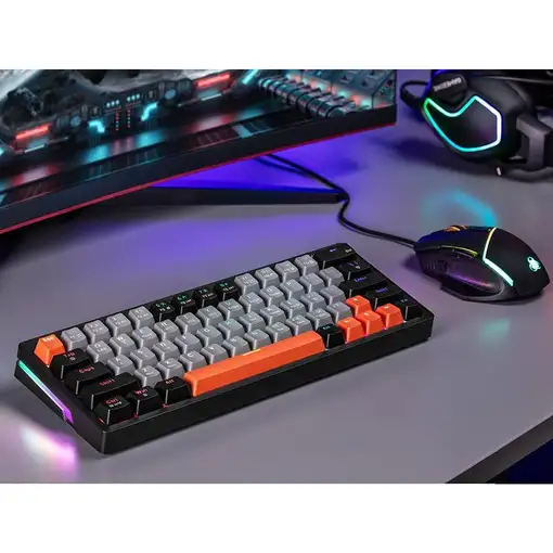 Tracer TRAKLA47297 teclado Juego USB + RF Wireless + Bluetooth QWERTY Inglés Gris