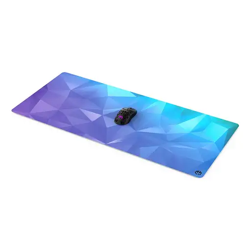 ENDORFY Crystal Blue XL Alfombrilla de ratón para juegos Negro, Azul
