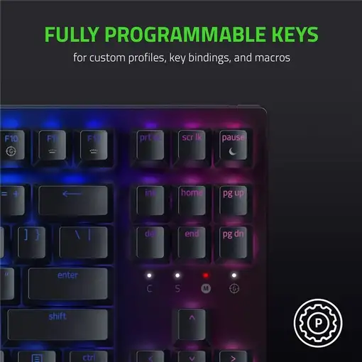 Razer Blackwidow V3 Tenkeyless teclado Juego USB QWERTY Inglés de EE. UU. Negro