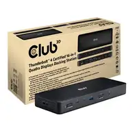 CLUB3D CSV-1583 base para portátil y replicador de puertos Alámbrico Thunderbolt 4