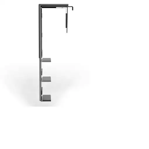 Fellowes 100136875 soporte de CPU Soporte para instalación de CPU bajo mesa Negro