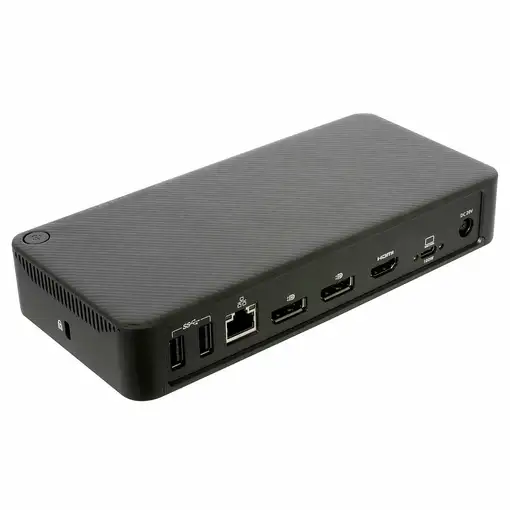 Targus DOCK460EUZ base para portátil y replicador de puertos Alámbrico USB4 Negro Targus DOCK460EUZ base para portátil y replicador de puertos Alámbrico USB4 Negro