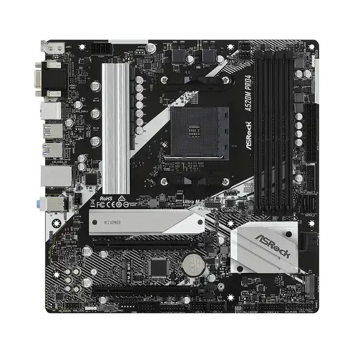 Asrock A520M Pro4 Zócalo AM4 micro ATX