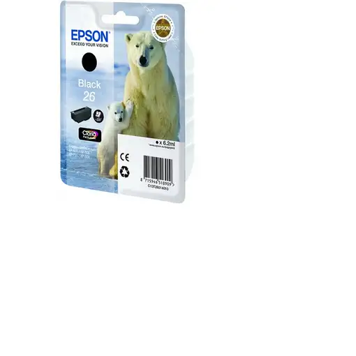 Epson Polar bear Cartucho 26 negro