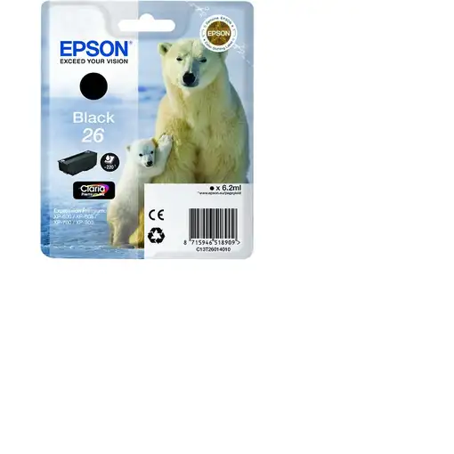 Epson Polar bear Cartucho 26 negro