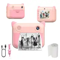 Cámara para niños digital Klack de impresión instantánea - Rosa
