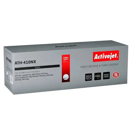 Activejet ATH-410NX (repuesto HP 305X CE410X; Supreme; 4000 páginas; negro)