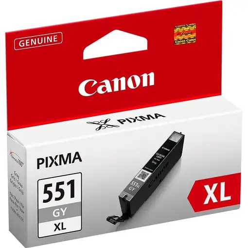 Canon CLI-551XL GY w/sec cartucho de tinta 1 pieza(s) Original Alto rendimiento (X