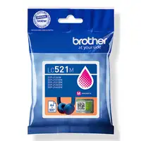 Brother LC521M cartucho de tinta 1 pieza(s) Original Magenta