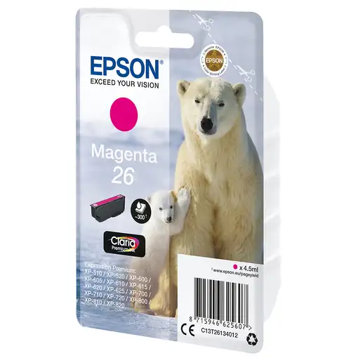 Epson Polar bear Cartucho 26 magenta (etiqueta RF)