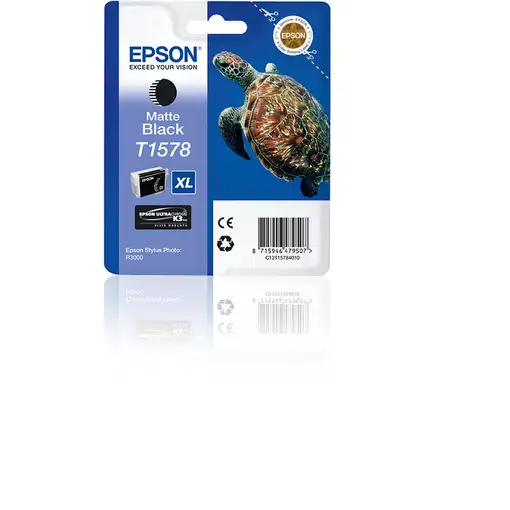 Epson Turtle Cartucho T1578 negro mate