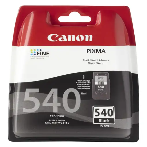 Canon PG-540 cartucho de tinta 1 pieza(s) Original Rendimiento estándar Foto negro