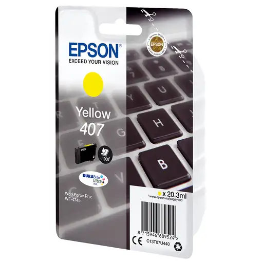 Epson WF-4745 cartucho de tinta 1 pieza(s) Original Alto rendimiento (XL) Amarillo