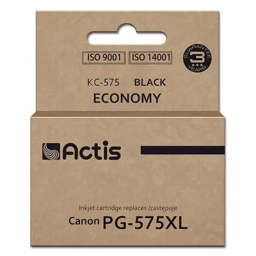Actis KC-575 cartucho de tinta 1 pieza(s) Compatible Rendimiento estándar Negro Actis KC-575 cartucho de tinta 1 pieza(s) Compatible Rendimiento estándar Negro