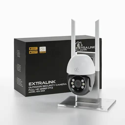 Extralink Cámara IP Perun Outdoor Security Camera EOC-268 1296p, PTZ