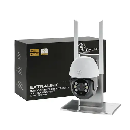 Extralink Cámara IP Perun Outdoor Security Camera EOC-268 1296p, PTZ