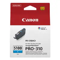 Canon PFI-5100 C cartucho de tinta 1 pieza(s) Original Cian