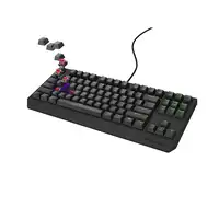 GENESIS Thor 230 TKL teclado Juego USB + RF Wireless + Bluetooth QWERTY Negro