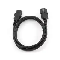 Gembird PC-189-VDE cable de transmisión Negro 1,8 m C14 acoplador