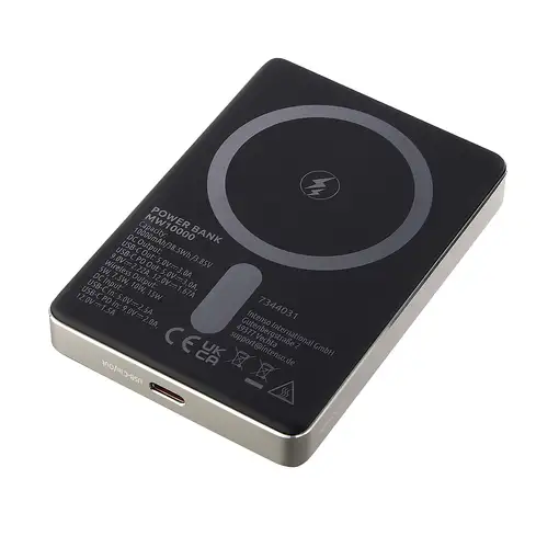 Intenso Batería Externa Magnética MW10000 10000 mAh – Compatible con MagSafe