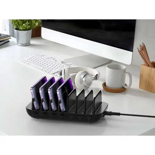 Conceptronic OZUL07B cargador de dispositivo móvil Universal Negro