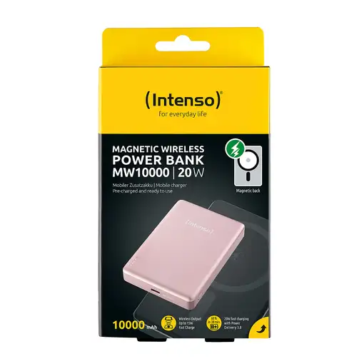 Intenso Batería Externa Magnética MW10000 10000 mAh – Compatible con MagSafe
