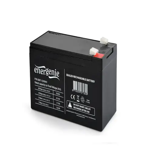 Gembird 12V, 9 Ah Sealed Lead Acid (VRLA)