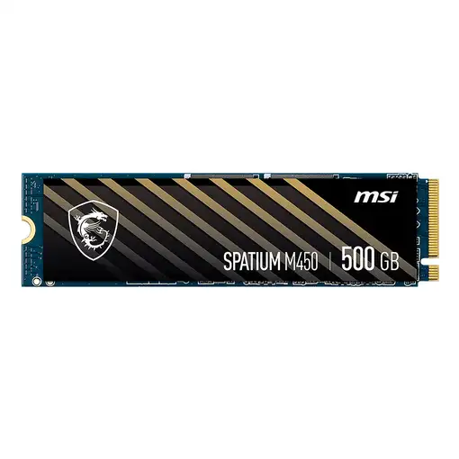 MSI Spatium M450 PCIe 4.0 NVMe M.2 500GB V1 PCI Express 4.0
