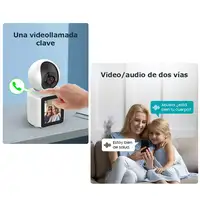 Cámara de Seguridad Doméstica Klack para Interiores, monitor para bebes