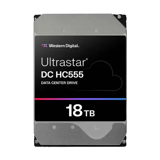 Western Digital Ultrastar DC HC555 disco duro interno 18 TB 7200 RPM 512 MB 3.5"