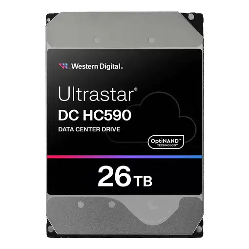 Western Digital DC HC590 disco duro interno 26 TB 7200 RPM 3.5"
