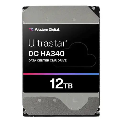 Western Digital Ultrastar DC HA340 disco duro interno 12 TB 7200 RPM 512 MB 3.5"