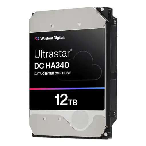 Western Digital Ultrastar DC HA340 disco duro interno 12 TB 7200 RPM 512 MB 3.5"