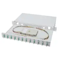 Digitus Caja de empalme de fibra de vidrio, equipada, SC, OM3