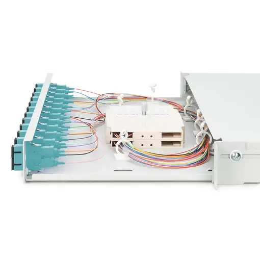 Digitus Caja de empalme de fibra de vidrio, equipada, SC, OM3