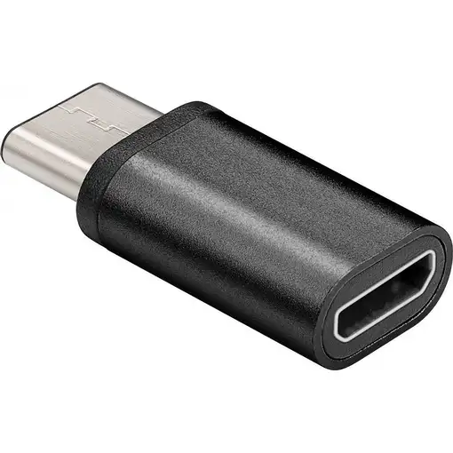 Goobay 56635 cambiador de género para cable USB-C USB 2.0 Micro-Buchse (Typ B)