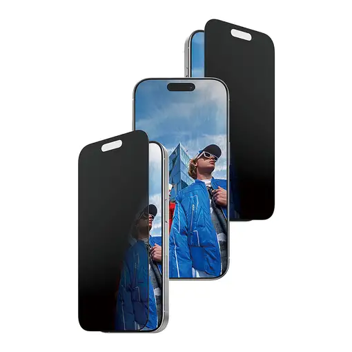 PanzerGlass ® Privacy Screen Protector iPhone 17 | iPhone 16 Pro | Ultra-Wide Fit