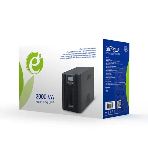 Gembird EG-UPS-PS1000-01 sistema de alimentación ininterrumpida (UPS) Línea intera