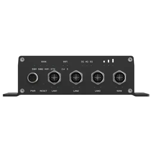 Teltonika ATRM50 5G Router for Transportation, Ultra-High Cellular Speeds, M12