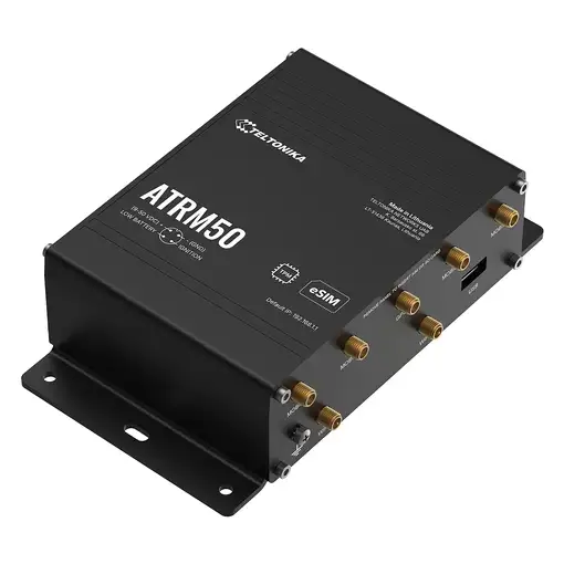Teltonika ATRM50 5G Router for Transportation, Ultra-High Cellular Speeds, M12